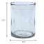 Clear Glass Hurricane Candle Holder, 8"