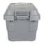 REAL SIMPLE Matte Grey Tote with Lock Latches, Medium