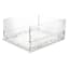 REAL SIMPLE 2-Pack Plastic Collapsible Stack Clear Closet Bins