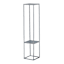 Silver Iron Metal Riser, 40"