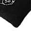 Black Sherpa Game Controller Throw Pillow, 18"