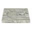 Square Tan Marble Candle Plate, 5.5"