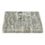 Square Tan Marble Candle Plate, 5.5"