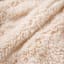 Neutral Faux Fur Oversized Throw Blanket, 60x80