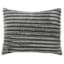 2-Piece Grey Ribbed Plush Comforter Set, Twin/Twin XL