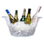 Clear Large Oval Party Tub