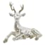 Gold Sequin Lying Deer, 15"