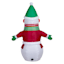 Lighted Shivering Snowman Large Christmas Inflatable, 6.5'