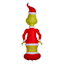11.5ft Giant Animated Light Head Turning Grinch Inflatable