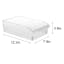 REAL SIMPLE Fridge & Snack Storage Bin, Large