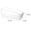 REAL SIMPLE Fridge & Snack Storage Bin, Small