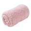 Light Pink Sherpa Throw Blanket, 50x60