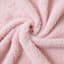 Light Pink Sherpa Throw Blanket, 50x60