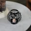 Black Metal LED Tealight Candle Lantern, 4"