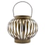 Gold Metal LED Tealight Lantern, 4"