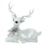 White Tinsel Deer, 10.4"