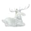 White Tinsel Deer, 10.4"