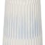 Light Blue White Shibori Vase, 16"