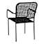 Crosby St. Byron Rope Patio Chair, Black