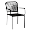 Crosby St. Byron Rope Patio Chair, Black