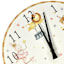 Circus Animals Wall Clock, 12"