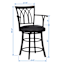 Stephanie Counter Stool, Black