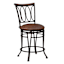 Francine Counter Stool, Brown
