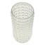 Clear Glass Dot Votive Candle Holder, 8.5"