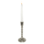 Twisted Silver Taper Candle Holder, 8"