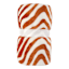 Providence Brown Zebra Printed Micro Plush Throw, 50x60