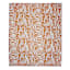 Providence Brown Zebra Printed Micro Plush Throw, 50x60