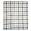 Green Plaid Plush & Reversible Sherpa Throw Blanket, 50x60