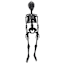 Black Color Skeleton, 36"