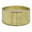 Gold Metal Candle Holder, 5"