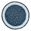 Set of 4 Grey Round Beaded Coasters