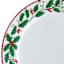 Classic Christmas Holly Dinner Plate, 10.5"