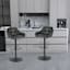 Dominic Adjustable Barstool - Black