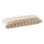 The Cozy Shop White Luxury Pom Pom Faux Fur Throw Pillow, 14x36