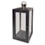 Cole Black Wooden Lantern, 22"