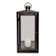 Cole Black Wooden Lantern, 22"