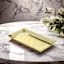 Gold Metal Tray, 10.5x6