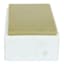 White Marble Box with Gold Metal Lid, 6x4x2.5