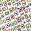 Halloween Frames Plush Throw Blanket, 50x60