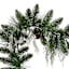 Pre-Lit Snowy Cedar Garland, 6'