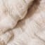 The Cozy Shop Neutral Bubble Faux Fur Throw Blanket, 60x80
