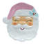 Pink Santa Appetizer Plate