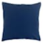 Navy Blue Woven Stripe Throw Pillow, 24"