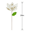 Polyester Poinsettia Stem, 25"