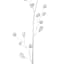 Beaded with Pearl Coiled Garland, 60"
