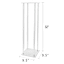 Fully Assembled Acylic Riser, 32"